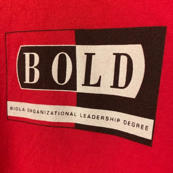 Vintage BOLD Tee Sz L - Picture 3 of 7